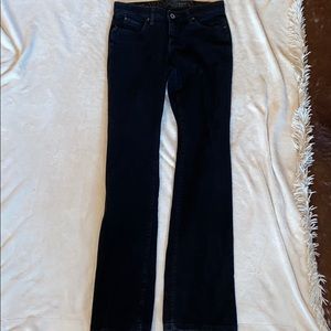 Wrangler black bootcut jeans